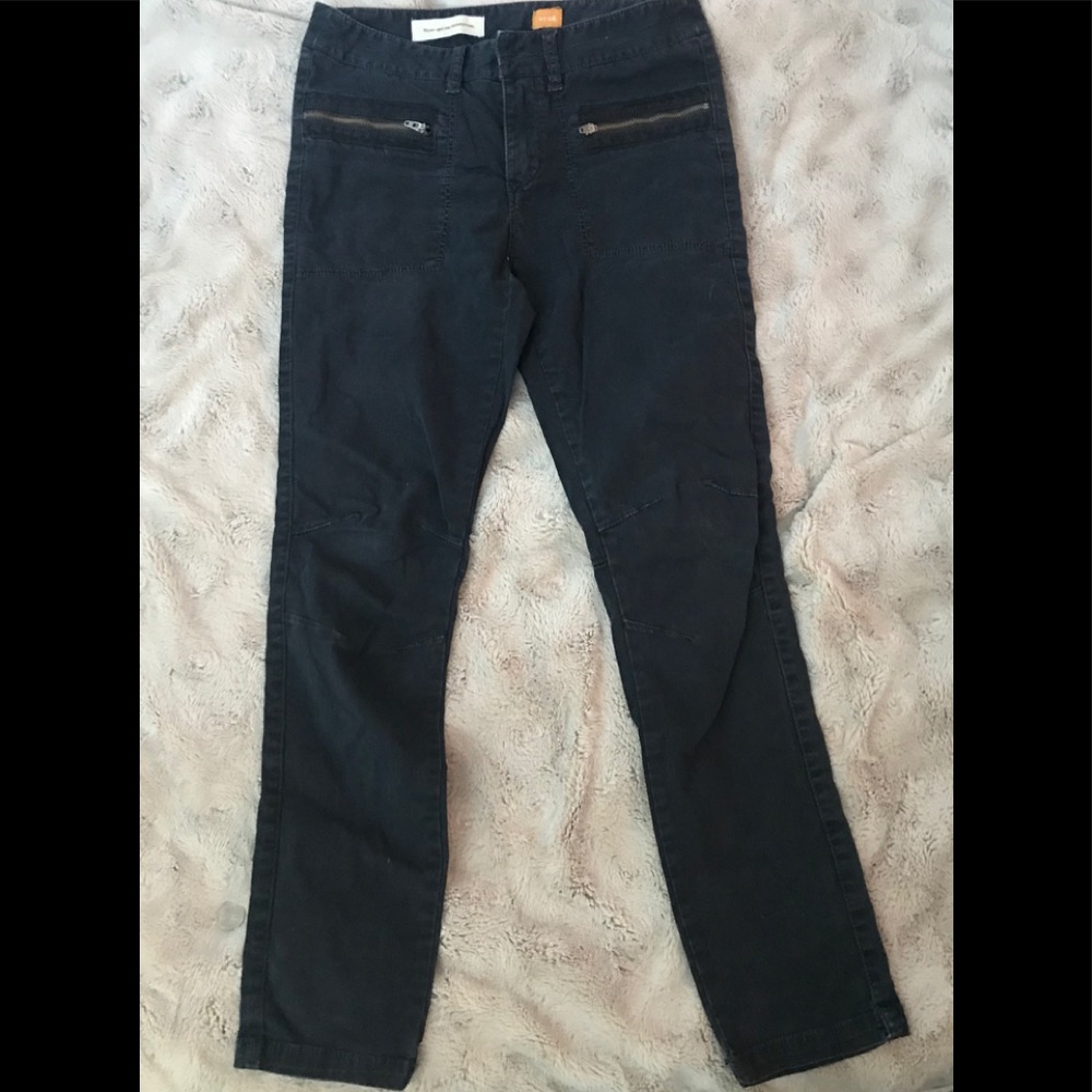 Black jeans -Pilcro and letterpress